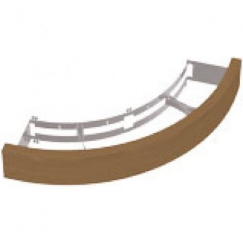 Деревянное ограждение для печи угловой установки SAWO ARIES ARI3, кедр