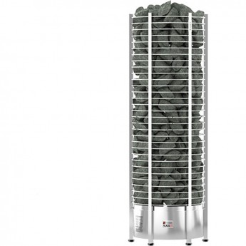 Электрическая печь SAWO TOWER TH6-120NS-P (12 кВт, выносной пульт, нержавейка, круглая)