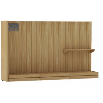 Выставочный стенд SAWO DP-17-1 кедр стена